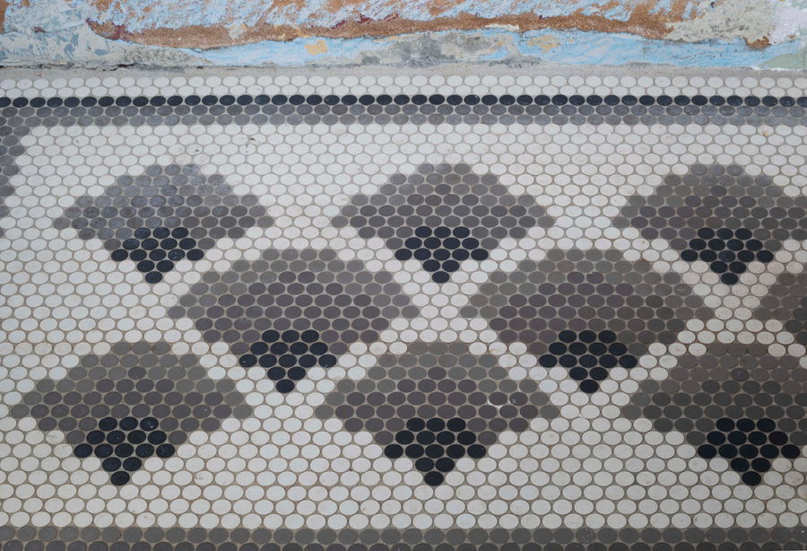 Verandah mosaic floor tiles