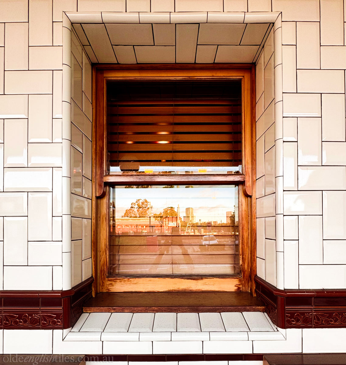 Pub wall tiles