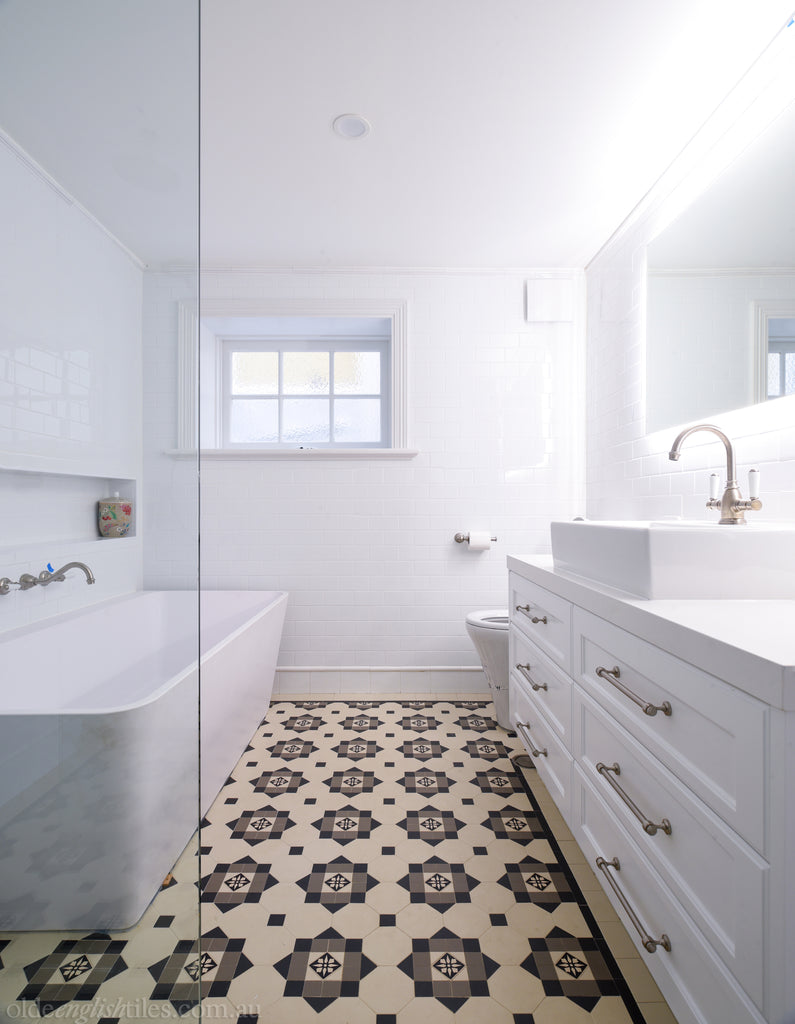 Bathroom Heritage Tessellated Tiles – Olde English Tiles™